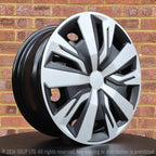 Peugeot Partner Mk3 16" Wheel Trims - Style 1