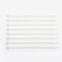 White Zip Ties (8 per set)