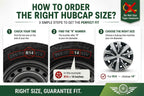 15" Carbon Wheel Trims - Style 20