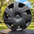 16" Black Wheel Trims - Style 23