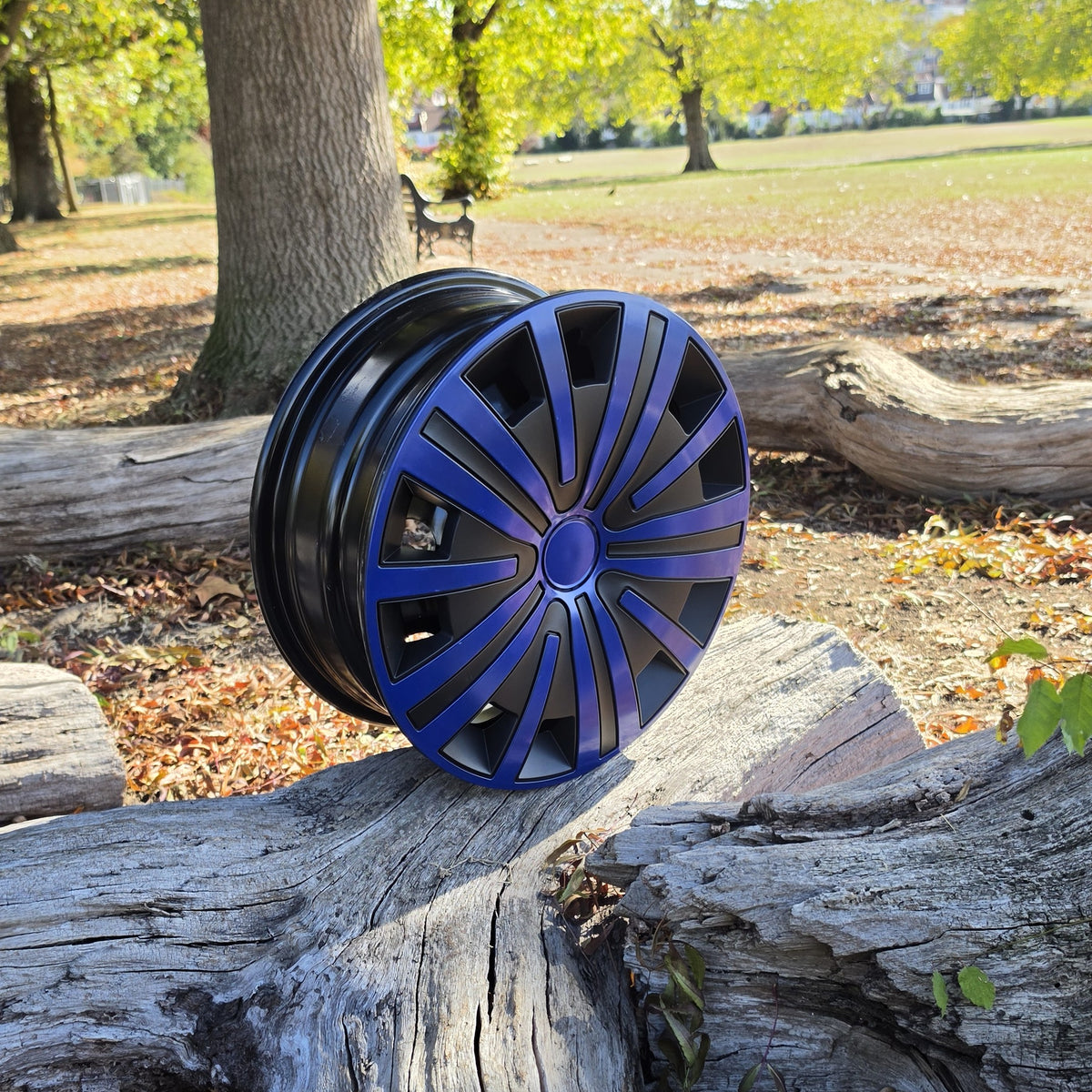 Blue 16 inch wheel trims - Style 17 - Image 3